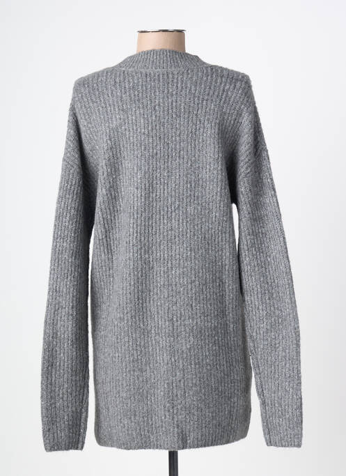 Pulover țesătură melanj mâneci lungi gri CECIL femme