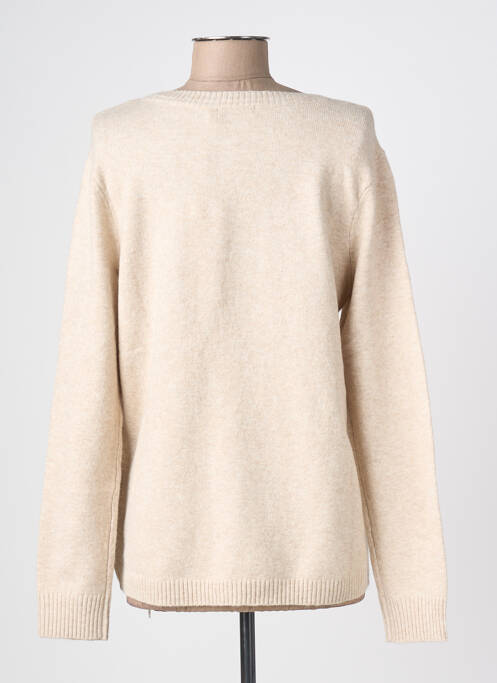 Pulover țesătură melanj mâneci lungi bej CECIL femme