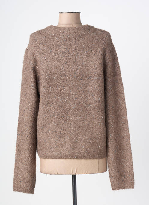 Vestă cu mâneci lungi elasticitate maro BETTY BARCLAY femme