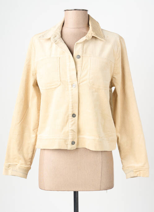Jachete casual guler de bluză bej ESPRIT DE LA MER femme