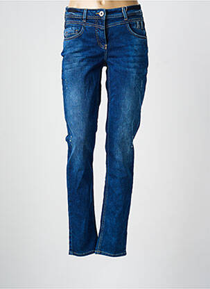 Blugi cu croială slim elasticitate mărime normală albastru CECIL femme