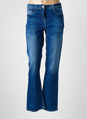 Blugi bootcut elasticitate talie joasă albastru CECIL femme