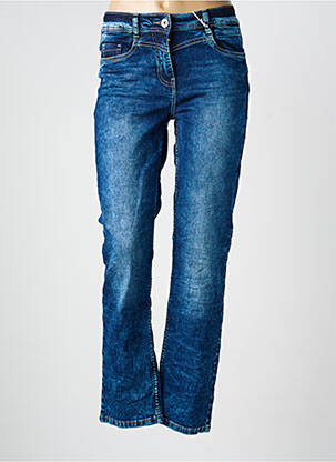 Blugi cu croială slim elasticitate mărime normală albastru CECIL femme