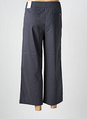 Pantalon larg țesătură poplin mărime normală gri 99.90 femeie