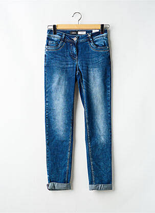 Blugi cu croială slim elasticitate mărime normală albastru CECIL femme