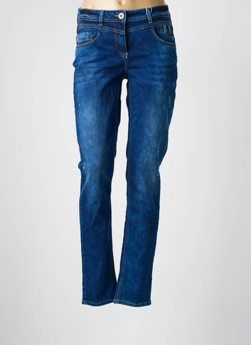 Blugi cu croială slim elasticitate mărime normală albastru CECIL femme