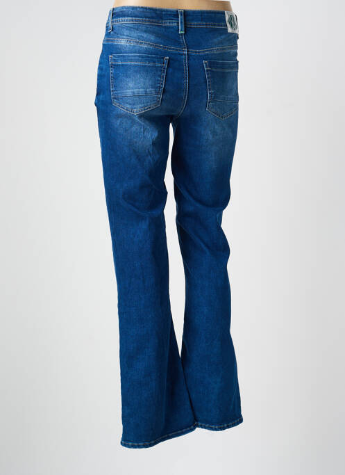 Blugi bootcut elasticitate talie joasă albastru CECIL femme