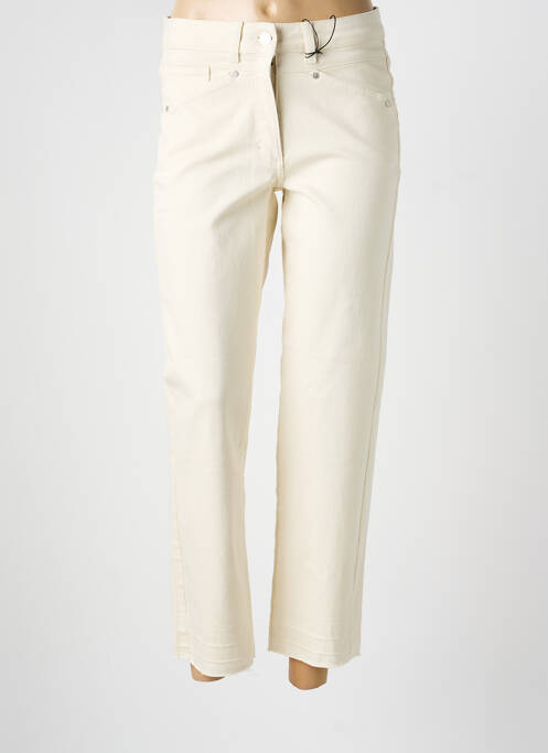 Blugi cu croială dreaptă elasticitate mărime normală bej BETTY BARCLAY femme