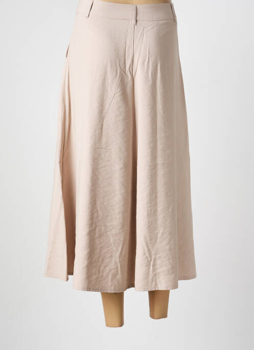 Fustă lungă talie înaltă bej BETTY BARCLAY femme