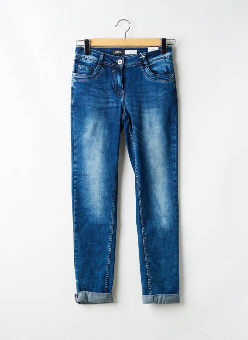 Blugi cu croială slim elasticitate mărime normală albastru CECIL femme