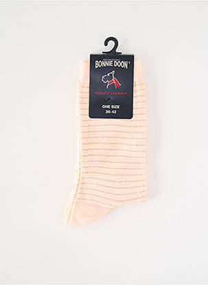 Șosete elasticitate roz BONNIE DOON femme