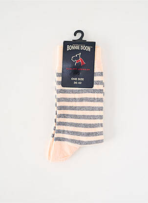 Șosete elasticitate roz BONNIE DOON femme