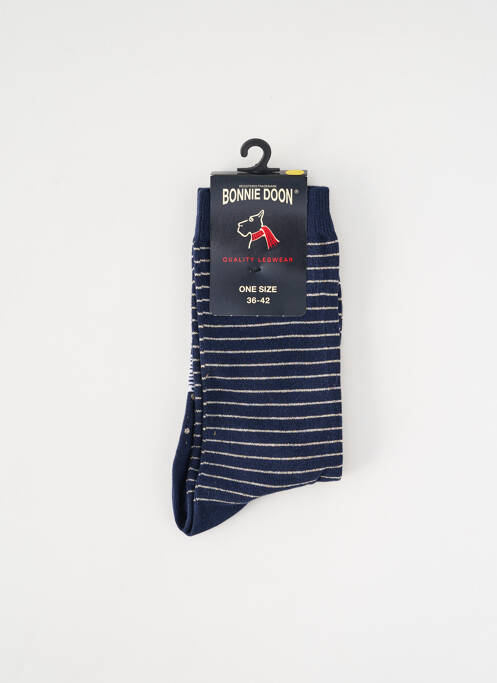 Șosete elasticitate albastru BONNIE DOON femme