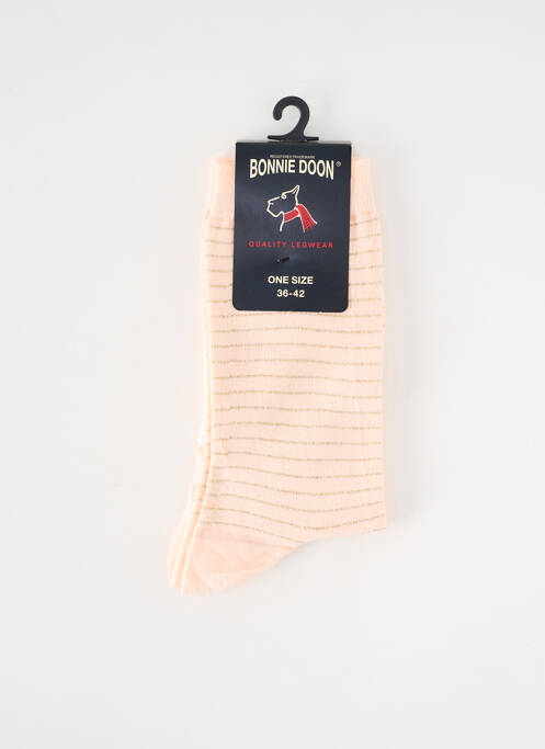 Șosete elasticitate roz BONNIE DOON femme