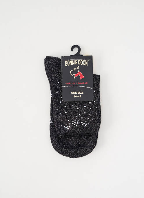 Șosete elasticitate negru BONNIE DOON femme