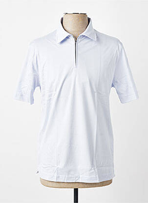 Polo țesătură jersey mâneci scurte albastru DESOTO homme