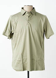 Polo țesătură jersey mâneci scurte verde DESOTO homme