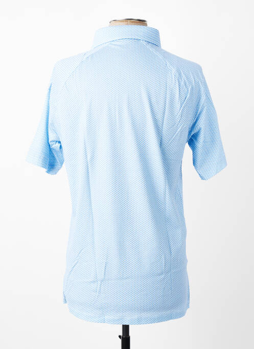 Polo țesătură jersey mâneci scurte albastru DESOTO homme