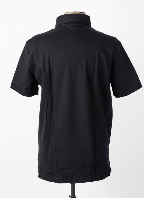 Tricou croială cambrată mâneci scurte negru DESOTO homme