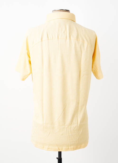 Polo țesătură jersey mâneci scurte galben DESOTO homme