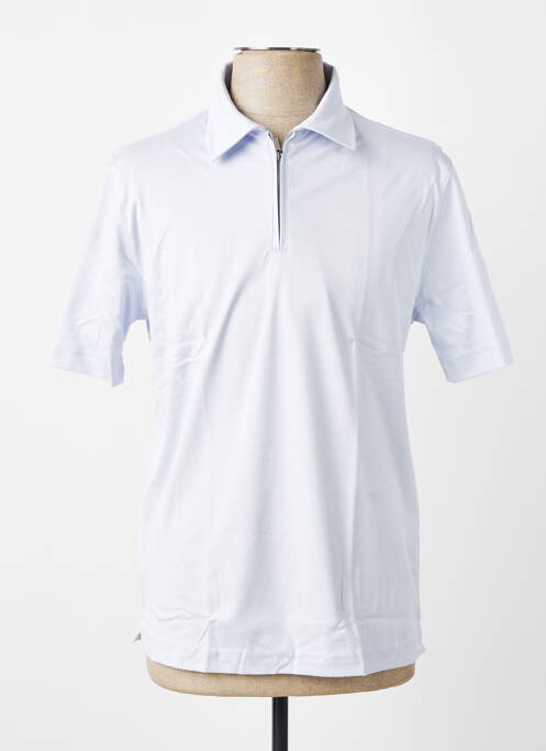 Polo țesătură jersey mâneci scurte albastru DESOTO homme