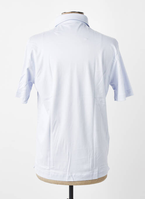 Polo țesătură jersey mâneci scurte albastru DESOTO homme