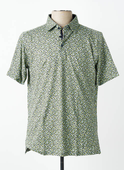 Polo țesătură jersey mâneci scurte verde DESOTO homme