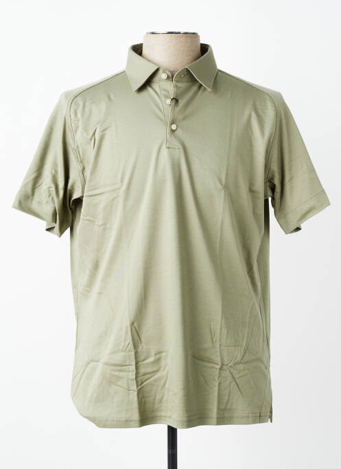 Polo țesătură jersey mâneci scurte verde DESOTO homme