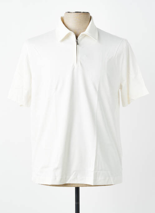 Polo țesătură jersey mâneci scurte bej DESOTO homme