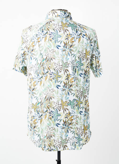 Cămașă cu mâneci scurte imprimeu tie and dye verde DESOTO homme