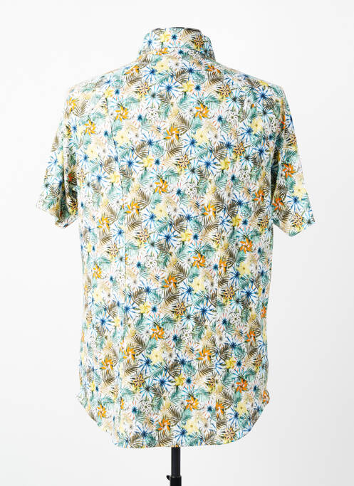 Cămașă cu mâneci scurte imprimeu tie and dye verde DESOTO homme