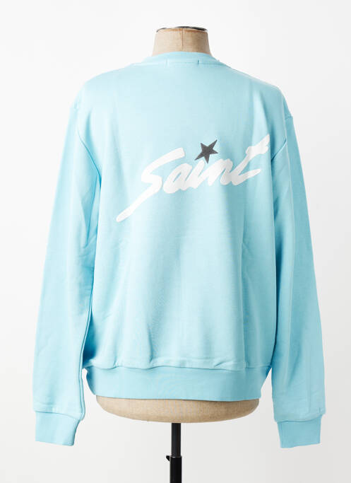 Hanorac țesătură jersey mâneci lungi albastru MBM homme