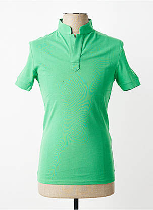 Polo elasticitate mâneci scurte verde MBM homme