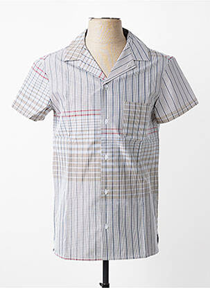 Cămașă cu mâneci scurte buzunare gri MBM homme