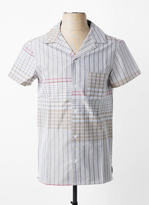 Cămașă cu mâneci scurte buzunare gri MBM homme