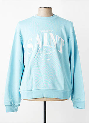 Hanorac țesătură jersey mâneci lungi albastru MBM homme