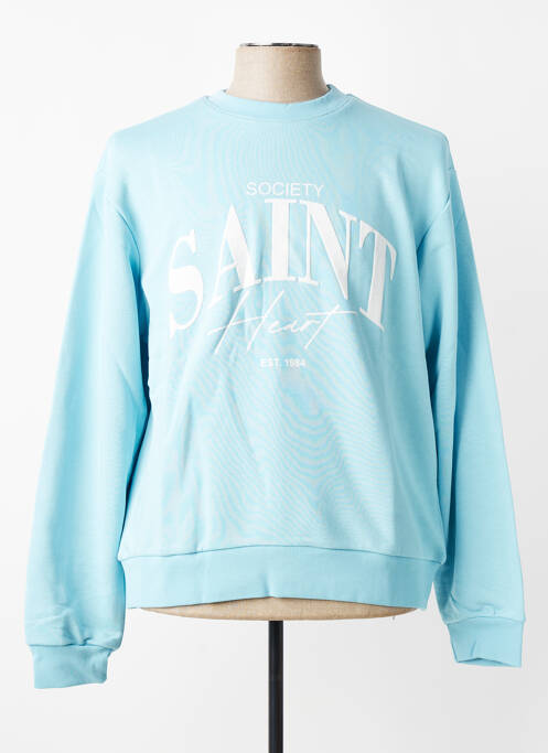 Hanorac țesătură jersey mâneci lungi albastru MBM homme