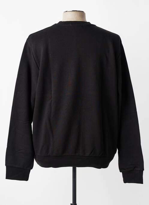 Hanorac țesătură jersey mâneci lungi negru MBM homme