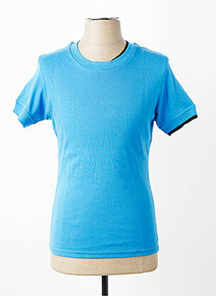 Tricou elasticitate mâneci scurte albastru MBM bărbat
