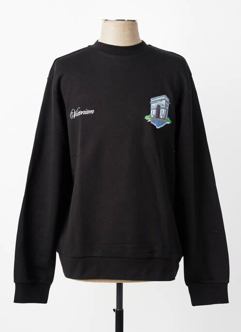 Hanorac mâneci lungi mâneci lungi negru MBM homme