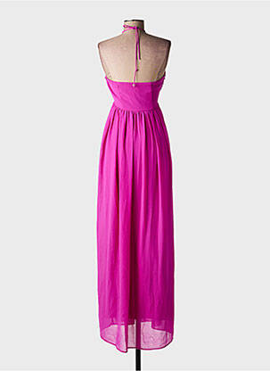 Rochie lungă fără mâneci fără mâneci roz ONE STEP femeie