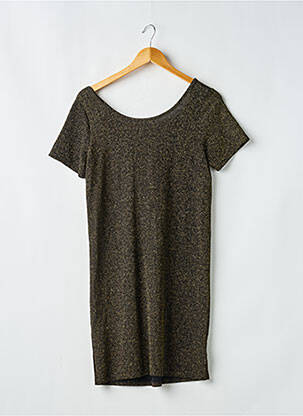 Rochie midi mâneci scurte mâneci scurte negru SCHOOL RAG femeie
