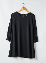 Rochie scurtă mâneci lungi mâneci lungi negru ATMOSPHERE femme