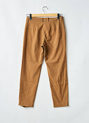 Pantalon drept elasticitate mărime normală maro MANGO femeie
