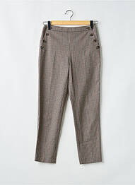 Pantalon 7/8 mărime normală mărime normală maro CAROLL femme