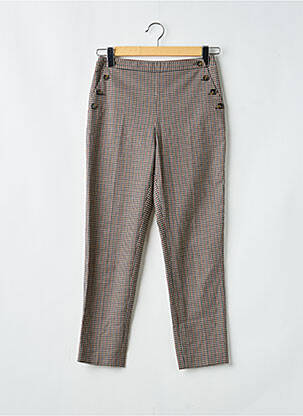 Pantalon 7/8 mărime normală mărime normală maro CAROLL femme