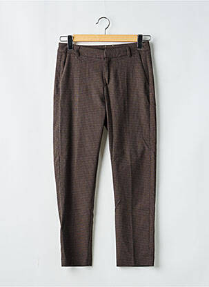 Pantalon drept elasticitate mărime normală maro I.CODE (By IKKS) femeie