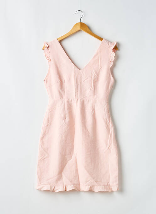 Rochie scurtă fără mâneci fără mâneci roz SUNCOO femme