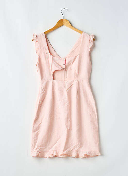 Rochie scurtă fără mâneci fără mâneci roz SUNCOO femme