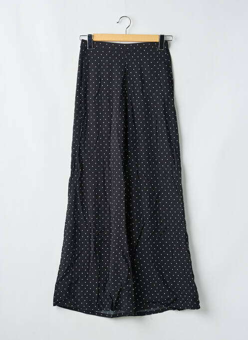 Pantalon larg țesătură poplin mărime normală negru ONE STEP femme